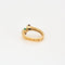Bague 52 Bague vintage en or jaune, diamants, rubis et émeraudes. 58 Facettes