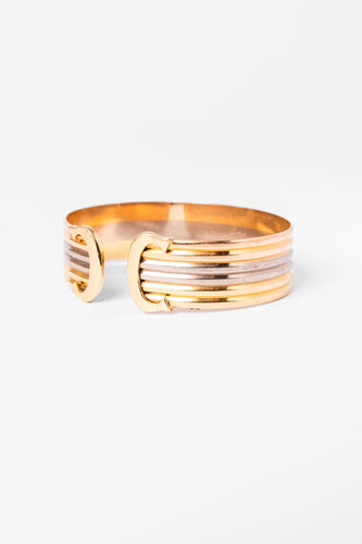 Bracelet CARTIER - Bracelet jonc trois ors 58 Facettes