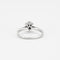 52 Bague solitaire or gris avec diamant 58 Facettes 240369