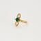 Bague 53.5 Bague Marquise diamants émeraude 58 Facettes LP722/10