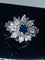 Bague 50 Bague de fiançailles en or, saphir, diamants 58 Facettes