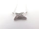 Collier collier MAUBOUSSIN valentin for you or blanc 18k diamants 0.1cts 58 Facettes 268087