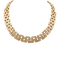 Collier Collier Fred maillons articulés, or jaune, diamants. 58 Facettes 34721