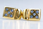 Boucles d'oreilles Boucles d'oreilles 18 carats Or jaune 0.20ct Saphir 58 Facettes BOVISAPH-107