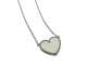 Collier collier VAN CLEEF & ARPELS chanceux alhambra coeur nacre ou 18k 58 Facettes 268918