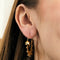 Boucles d'oreilles Paire de créoles savoyardes, travail français 58 Facettes
