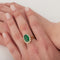 Bague Bague émeraude et diamants 58 Facettes