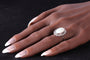 Bague 60 Élégance classique : l'attrait intemporel d'une bague opale vintage des années 1950 58 Facettes 17226-0017