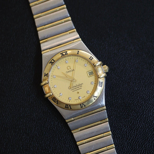 Montre Montre Omega Constellation Homme – Or Jaune 18k & Acier – Automatique Calibre 1120 – Réf. 368-1201 – 2007 58 Facettes FB10867