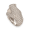 Bague 52 Boucheron - Bague "Collection animaux Ours Nanook" Or Gris Diamants 58 Facettes