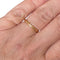 Bague 53 Bague or jaune, diamant 58 Facettes