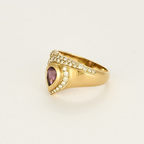 Bague 54 Bague en Or jaune 18k 58 Facettes SENS2452X8