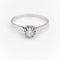 Bague 64 Bague Solitaire Or blanc Diamant 58 Facettes 1875648CN