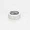 Bracelet 55 Large jonc en or gris et diamants 58 Facettes MAN1917