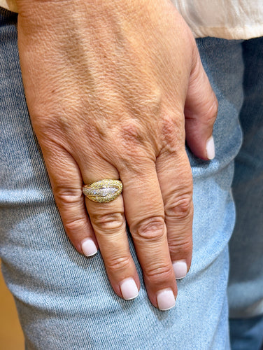 Bague 55 Bague 2 ors et diamants 58 Facettes