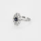 Bague 56 Bague art déco platine et or blanc, saphir et diamants 58 Facettes GULK189