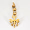 Pendentif Pendentif Saint Esprit XIXe siècle, en or jaune, émail et pierres d'imitations 58 Facettes RAM2624
