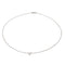 Bague Cartier Collier Solitaire 1895 Or blanc Diamant 58 Facettes 3844483RV