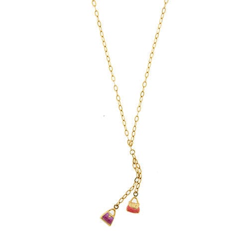 Collier pendentifs sacs à main 58 Facettes 34584