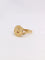 Bague 53 Bague amour Augis Plus qu'hier moins que demain or jaune diamant rubis 58 Facettes J471
