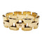 Bracelet Bracelet Tank or rose et or jaune. 58 Facettes 31160