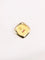 Pendentif Médaille amour Augis carrée Plus qu'hier moins que demain or jaune diamant rubis 58 Facettes J473
