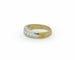 Bague Anello Re Carlo oro giallo e bianco con diamanti 58 Facettes