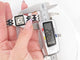 Montre montre CARTIER santos demoiselle 20 mm quartz acier 58 Facettes 263529
