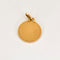 Pendentif Médaille Saint Christophe en or jaune 58 Facettes MON0857
