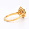 Bague 50 Bague Vintage Or 18 Carats, Saphir Naturel et Diamants - Circa 1980 58 Facettes 321