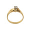 Bague Bague solitaire contrariée avec diamant 0,30 ct 58 Facettes 31425