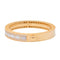 Bracelet Roberto Coin Bracelet Art deco bangle with diamond Or rose Diamant 58 Facettes 3159897RV