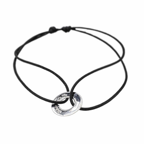 Bracelet Dinh Van Bracelet Cordon Cible Or blanc 58 Facettes 3548156CN