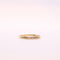 Bague Bague Alliance 10 Diamant Demi-tour or jaune 18k 58 Facettes