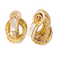 Boucles d'oreilles Boucles d'oreilles Hermès, "Noeuds marins", en or jaune. 58 Facettes 34122