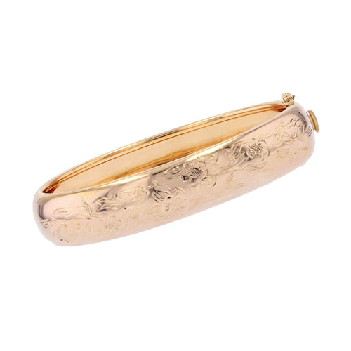 Bracelet Bracelet jonc or rose ancien 58 Facettes 24-035