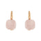 Boucles d'oreilles Pomellato Boucles d'oreilles Dormeuses Nudo Or rose Quartz 58 Facettes 3230371CN