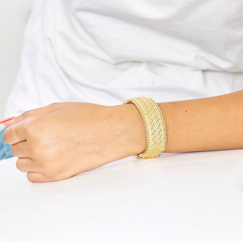Bracelet Bracelet en Or jaune 18k 58 Facettes MEA4583