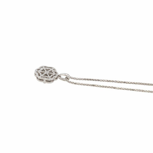 Collier Collier Or blanc Diamant 58 Facettes 3462751CN