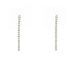 Boucles d'oreilles Orecchini tennis in oro bianco Ct 0,68 58 Facettes