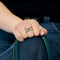 Bague 55 Bague jonc or jaune et gris, saphir et diamants 58 Facettes PER1277