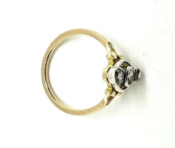 Bague 62 Bague Jugendstil austro-hongroise 58 Facettes