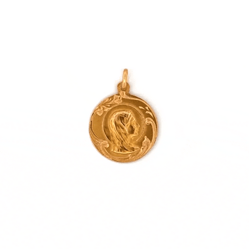 Collier Pendentif Médaillon Or Jaune 58 Facettes