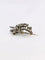 Broche Broche Ancienne Or Argent Diamants Taillés en Rose 58 Facettes 273
