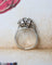 Bague 51 Bague Dôme Marguerite 1950 Diamants Or Blanc 58 Facettes A11664