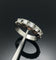 Bague Rivieras d'or blanc 58 Facettes