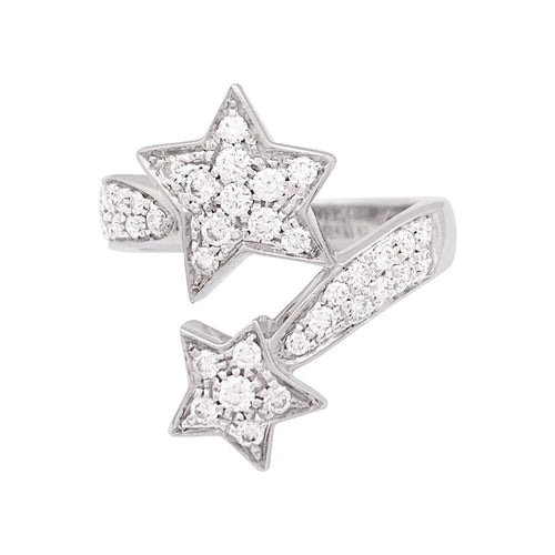 Bague 52 Bague Chanel, "Comète", en or blanc et diamants. 58 Facettes 34029