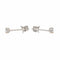 Boucles d'oreilles Boucles d'oreilles Puces Or blanc Diamant 58 Facettes 2854082CN