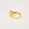 Bague 58 Solitaire or jaune et gris, diamants 58 Facettes BEA3349