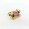 Bague 48 Bague motif Animalier or jaune et tourmaline 58 Facettes 27300